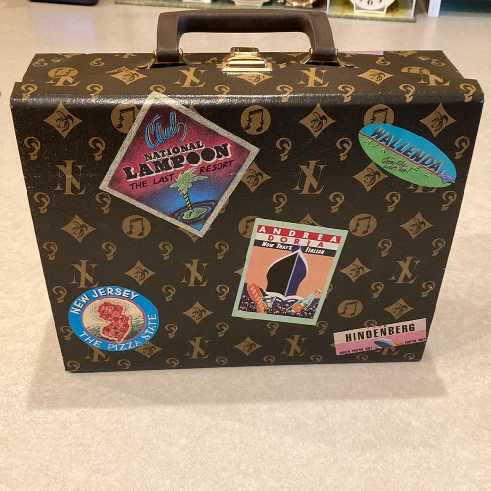 Vintage 1980 National Lampoon’s Car Stereo Test & Demonstration Kit Case.